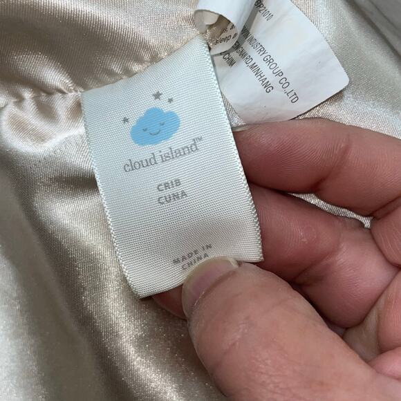 Cloud Island 14" Lion Lovey Security Blanket Plush Stuffed Animal Satin Brown - Picture 10 of 13